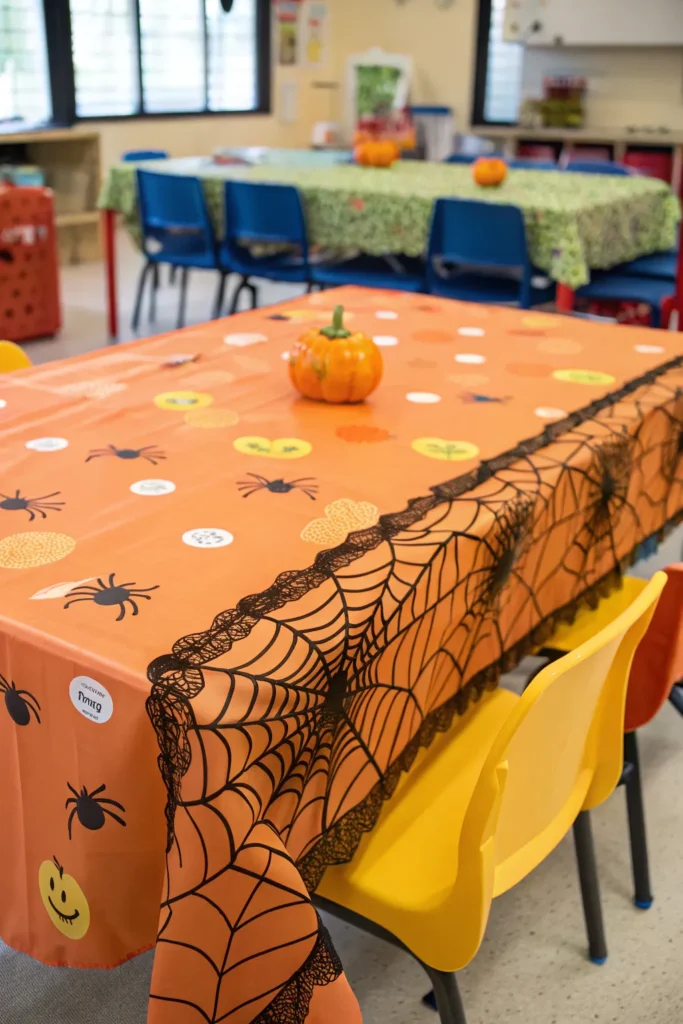 Halloween School Table Decorations 