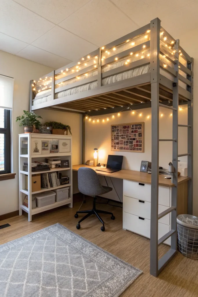Bed Space Ideas for Dorm Rooms