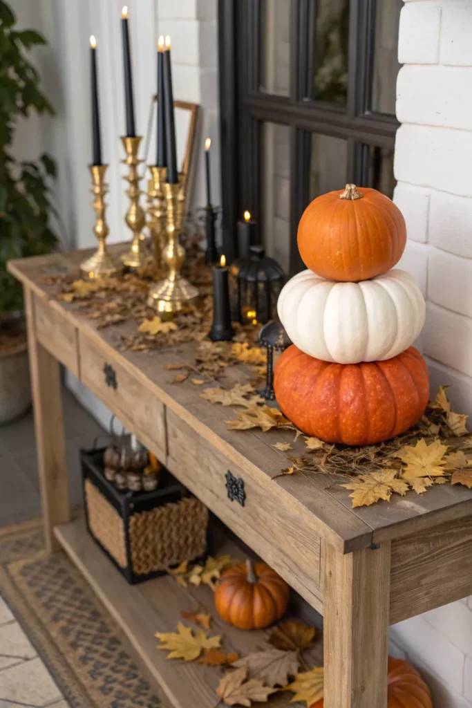 Halloween Decorations Entry Table