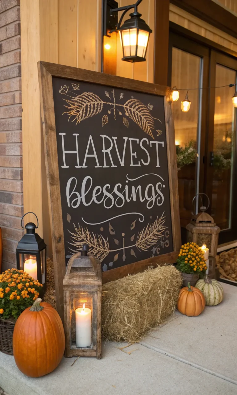 13 Creative Thanksgiving Chalkboard Ideas You’ll Want to Try This Year