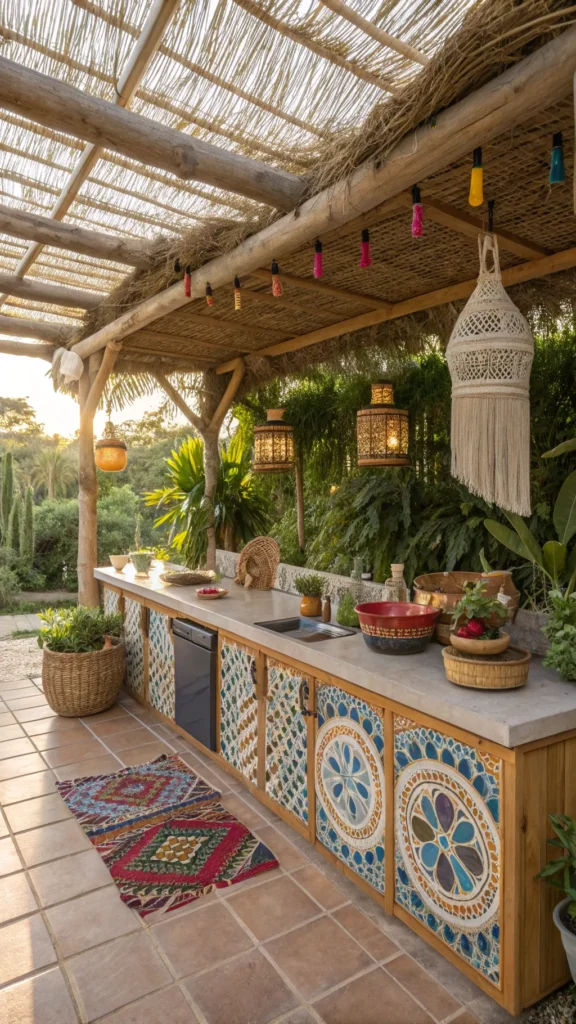 Outdoor Kitchen Pergola Ideas