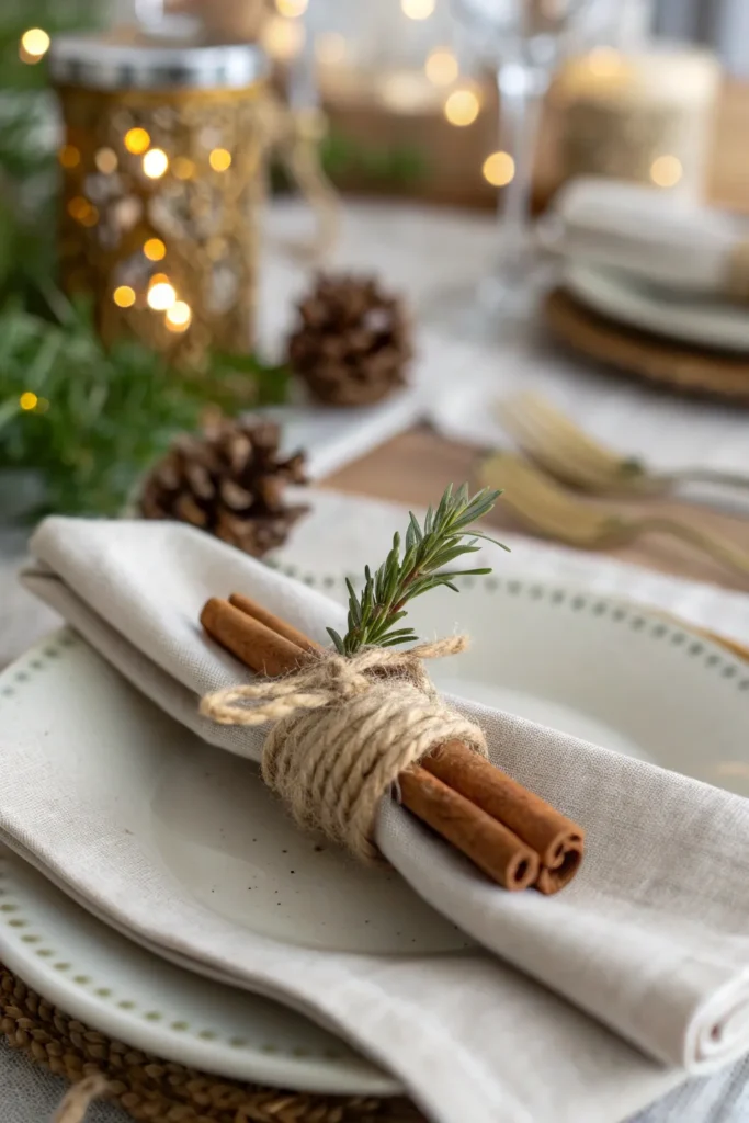 10 close up of a thanksgiving napkin ring made w