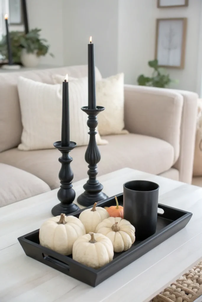 10 matte black accents a coffee table styled wi