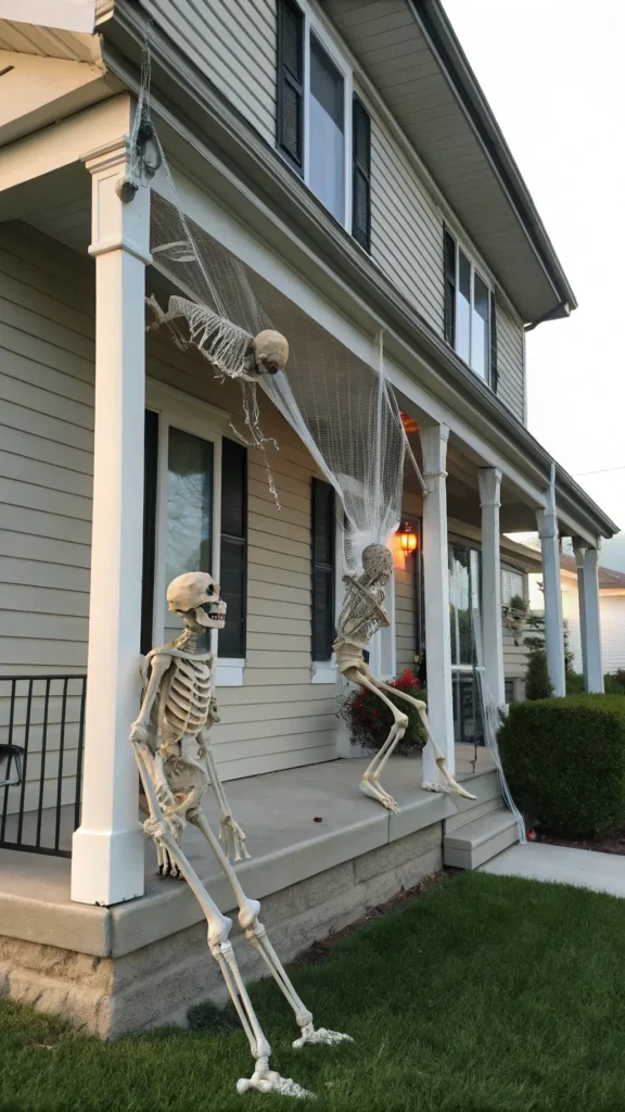 11 climbing skeletons three realistic skeletons