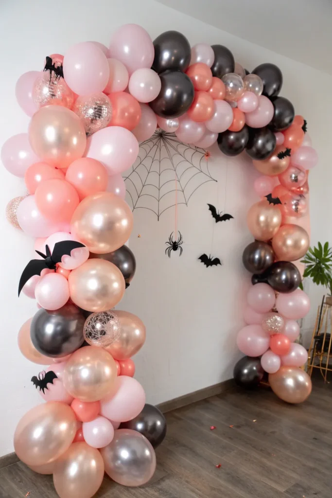 11 pink balloon arch a large balloon arch made o