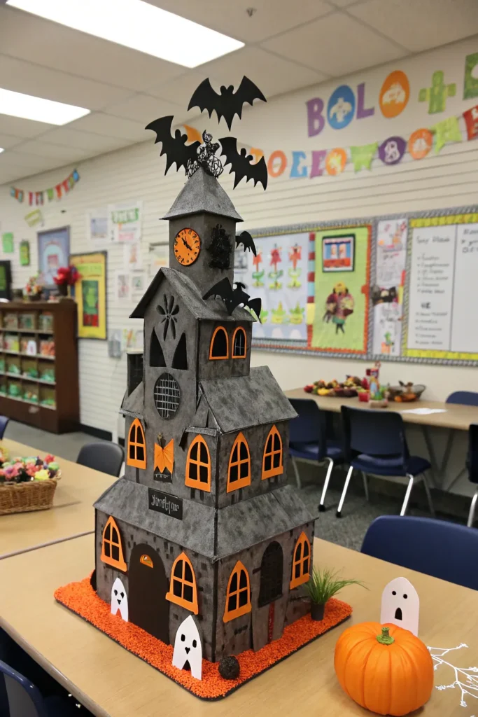 12 shoebox haunted house dioramas made by kids
