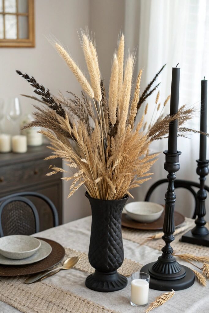 15 dried pampas grass a halloween centerpiece fe