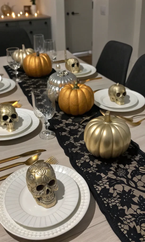 16 dark table runners prompt an elegant dining t