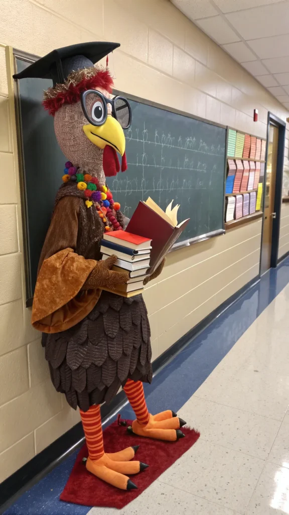 17 scholarly teacher turkey door featuring a tu