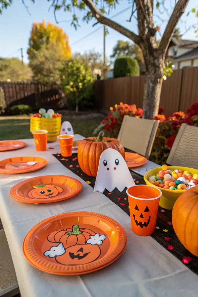 19 a kid friendly outdoor halloween table decora