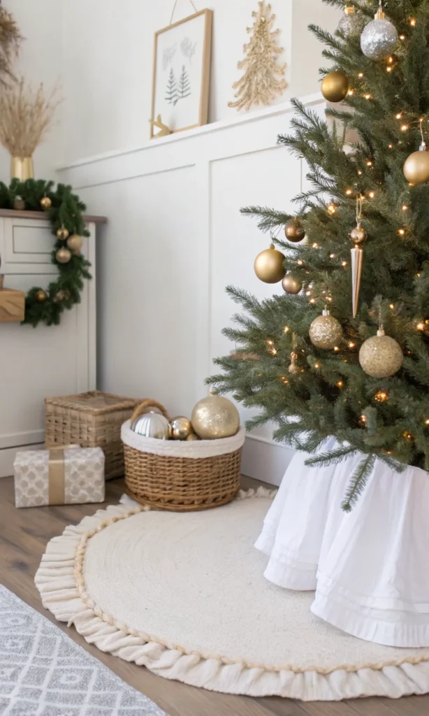19 classy cottage christmas interior with neutra