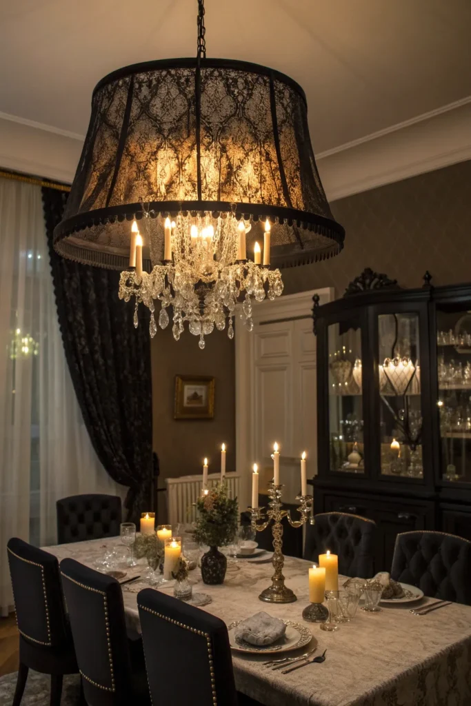 19 gothic inspired chandelier shades a dining roo