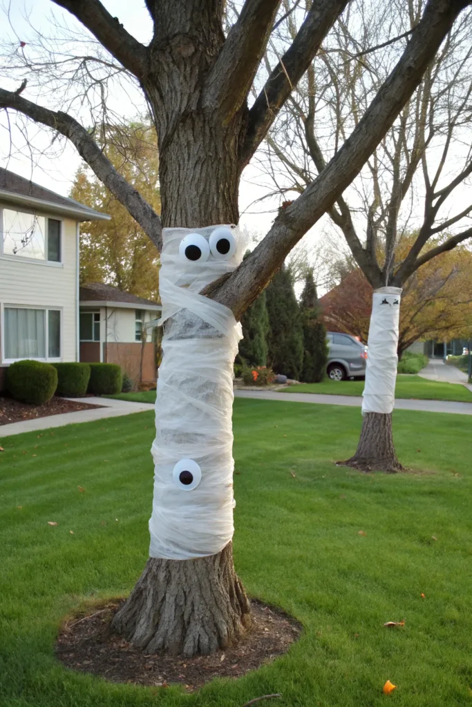 19 mummy wrapped trees prompt playful family fr