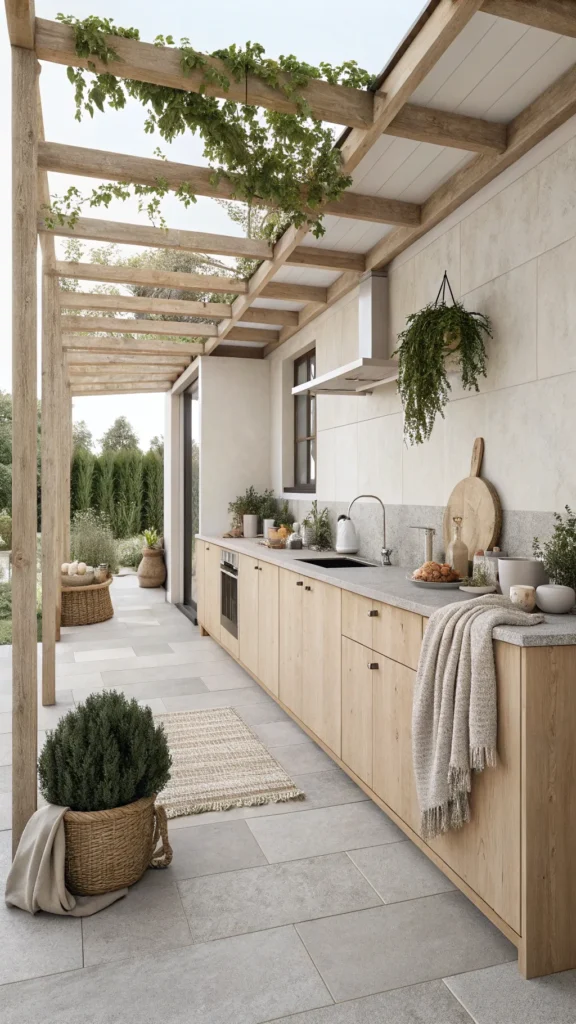 19 scandinavian pergola kitchen light wood cabin