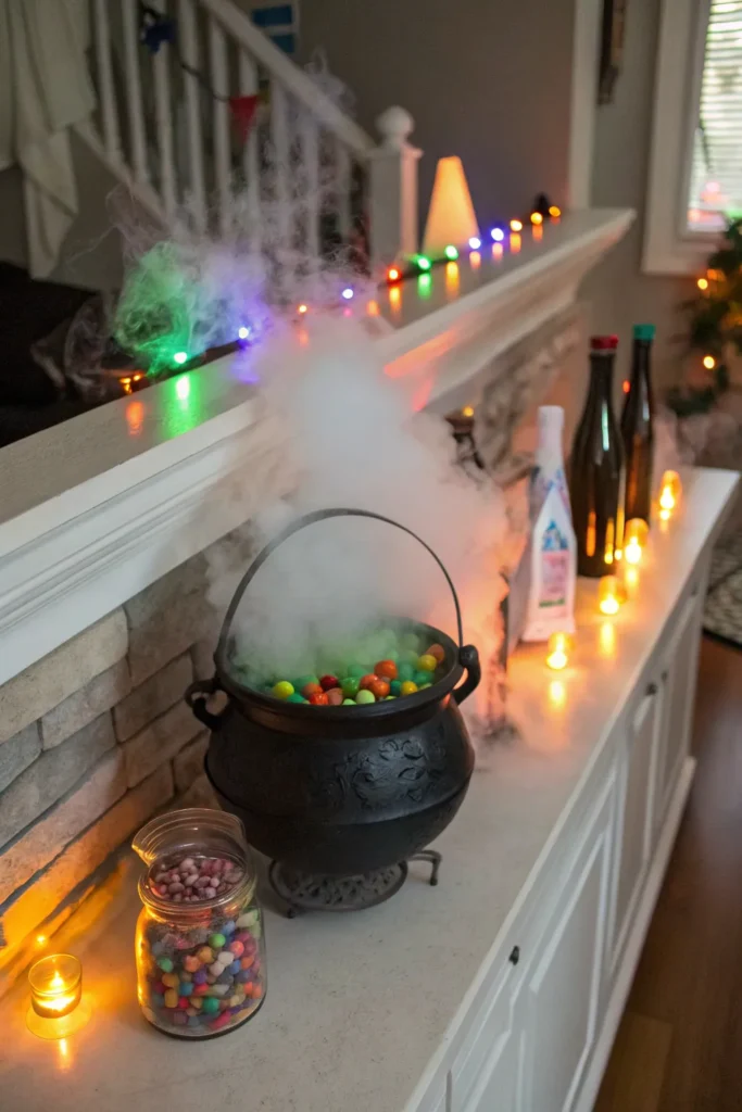 19 witch s cauldron accent mini cauldron centerp