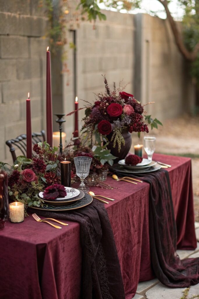 20 monochrome table halloween table styled entir
