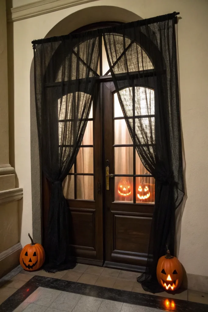 20 peeking jack o lanterns prompt eerie interi