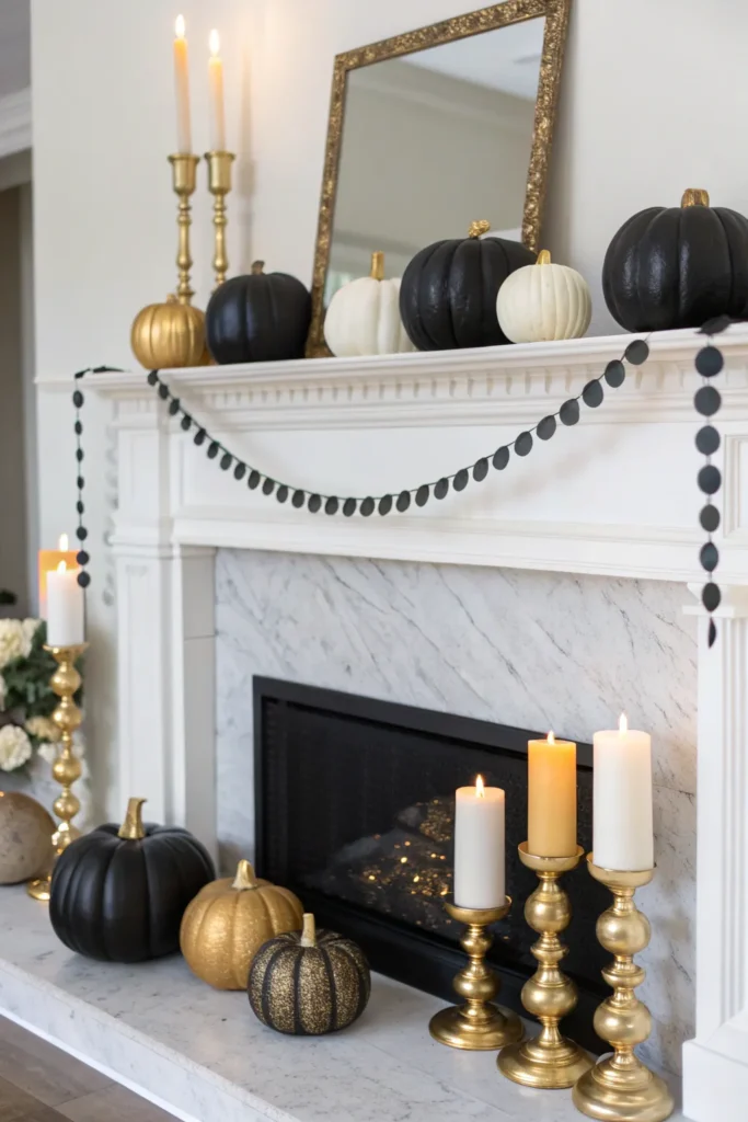 22 elegant halloween mantle styling a fireplace m