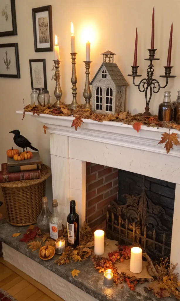 23 mantel of madness prompt a densely decorated