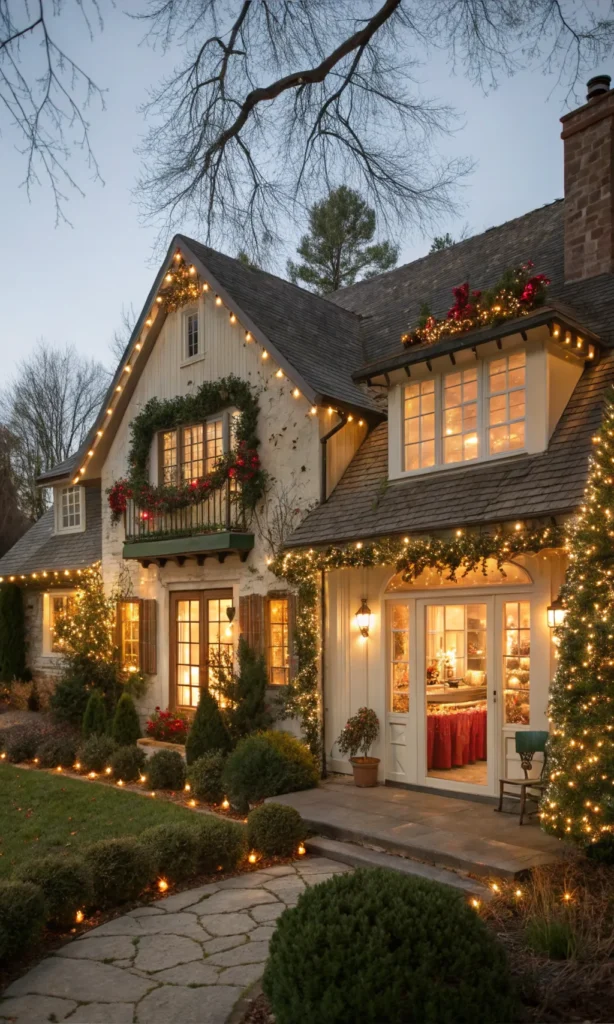 23 spacious cottage decorated for christmas mul