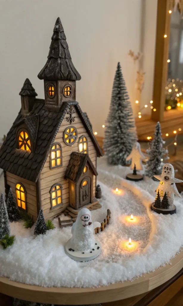 24 diy haunted village prompt a charming miniatu
