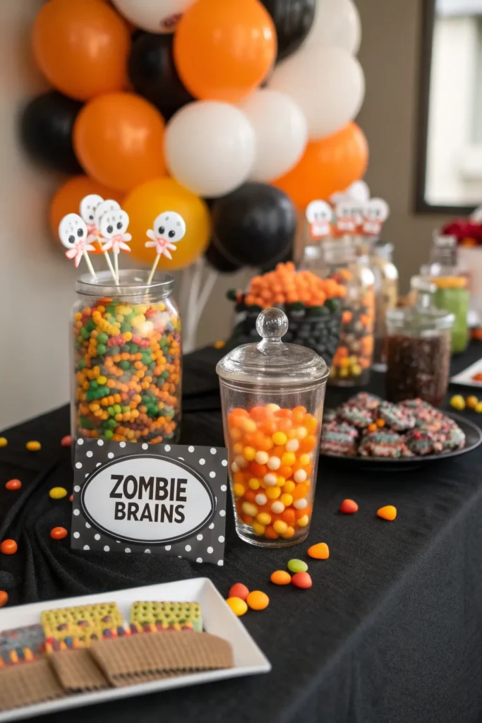 3 spooky candy buffet a halloween candy buffet