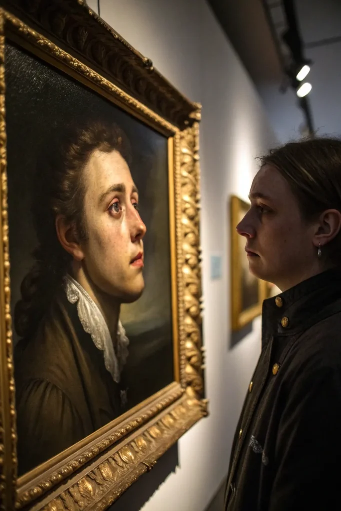 4 haunted portraits and mirrors a hyperrealist