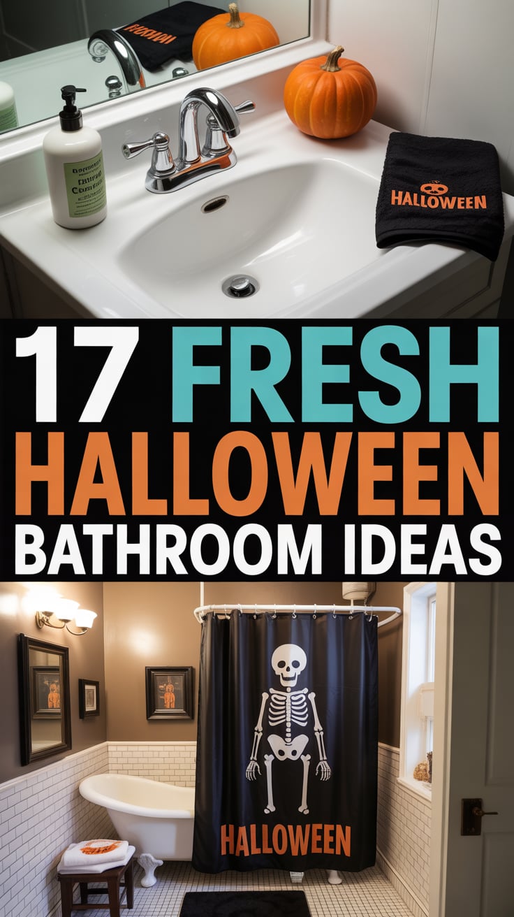 13 Halloween Bathroom Ideas to Creep Out Your Guests