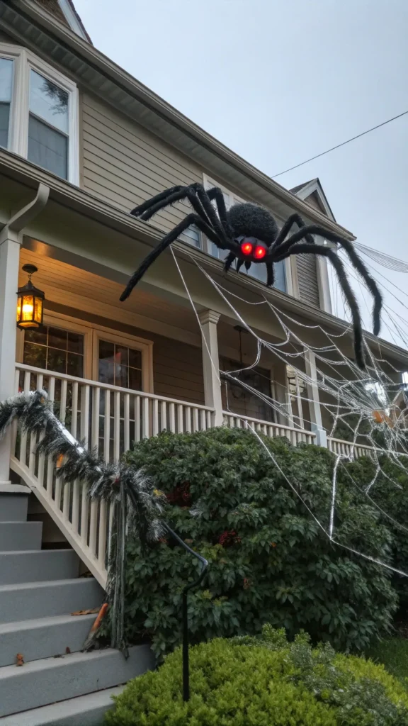 7 giant spiders huge realistic black spider craw