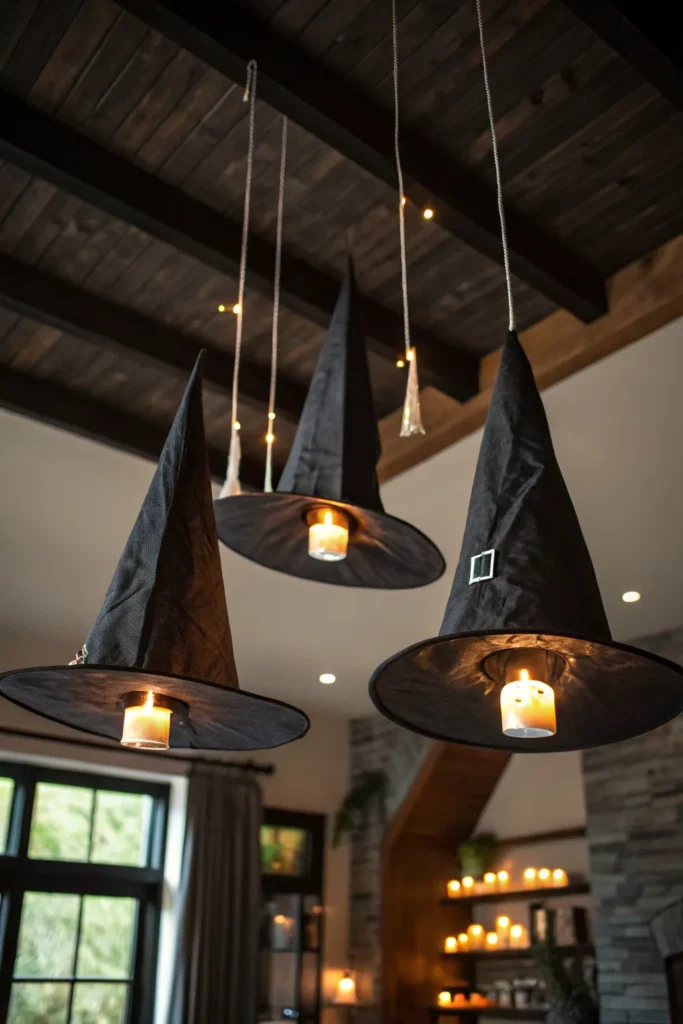 7 suspended witch hats prompt magical interior 1 1