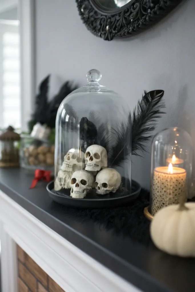 9 creepy cloche displays glass cloche dome fill