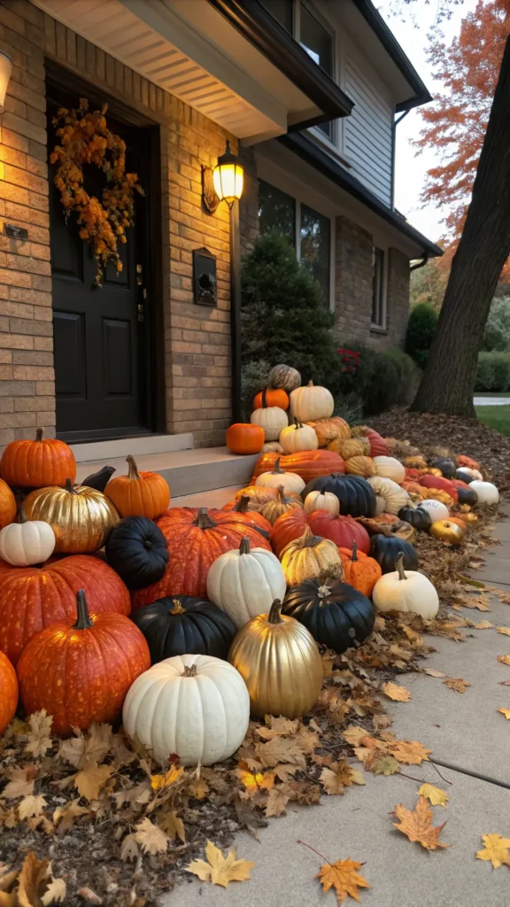 9 pumpkin explosion pumpkin blast front yard d