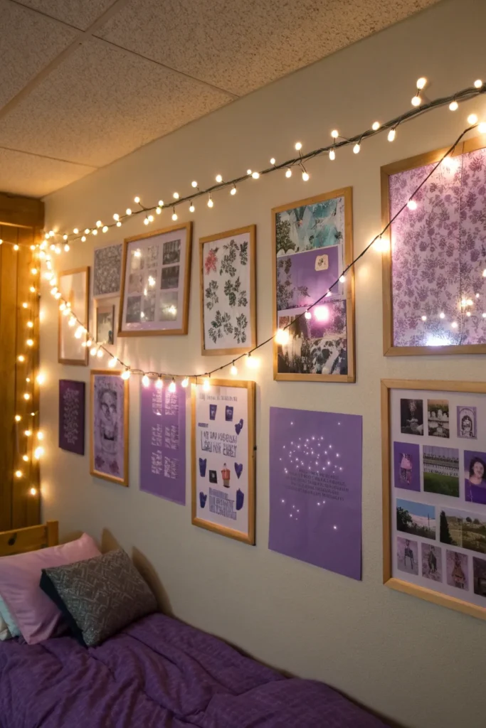 9 purple toned framed art prints and posters on