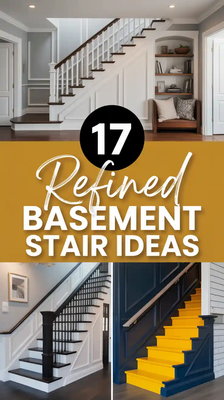 17 Basement Stairs Ideas That Will Transform Your Space Instantly