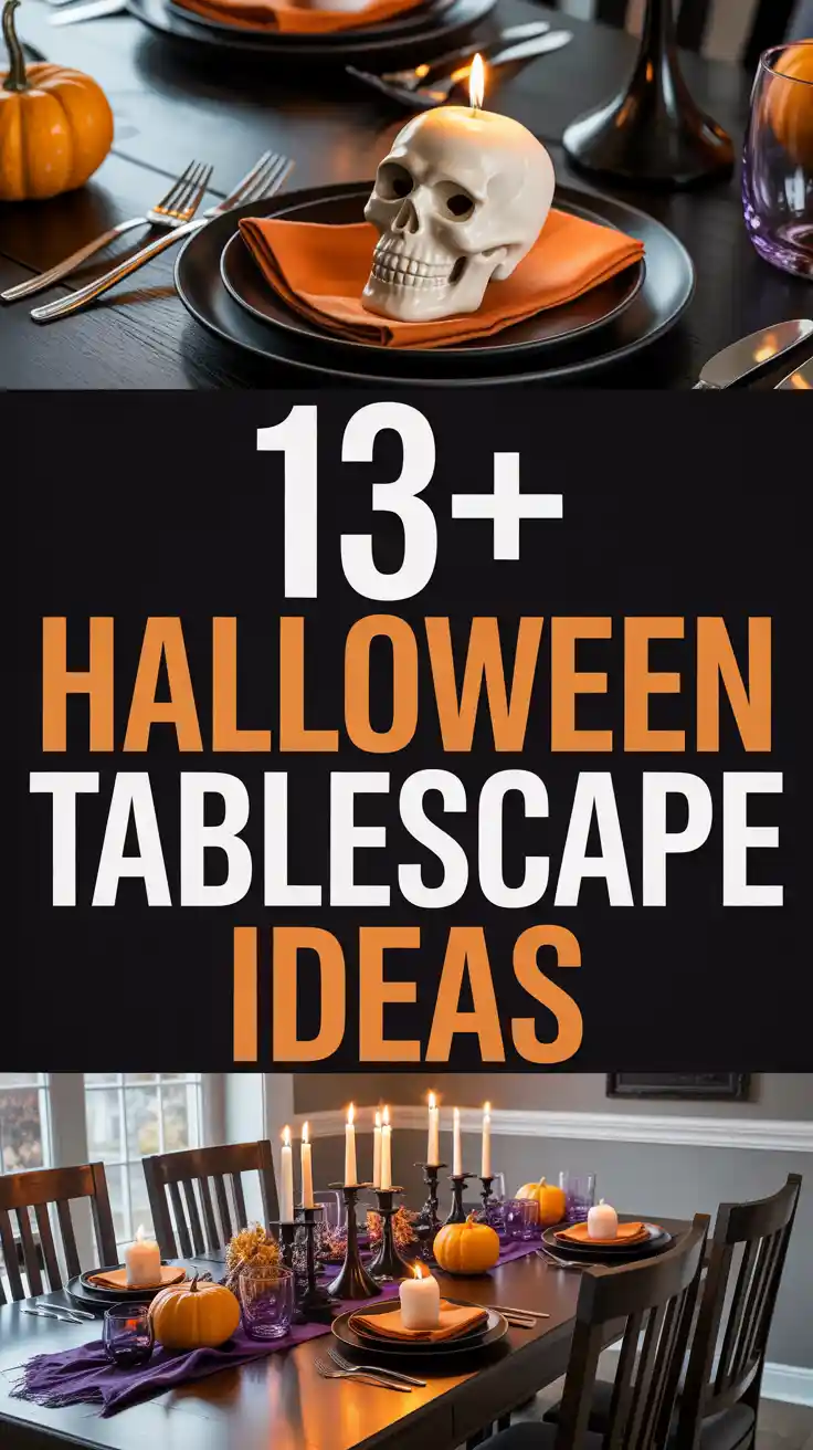 13 Unique Halloween Tablescapes That Will Wow Your Guests!