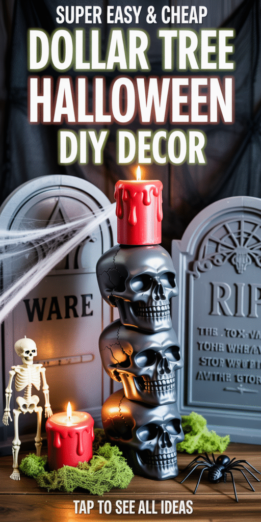 Dollar Tree Halloween Decor