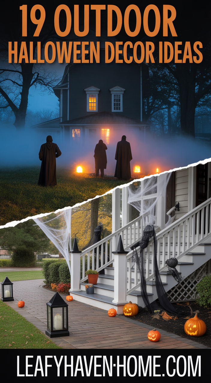 19 Outdoor Halloween Table Decorations Neighbors Will Love