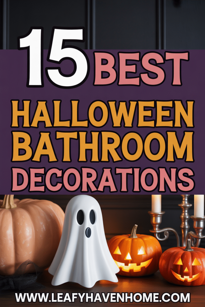 Halloween Bathroom Ideas