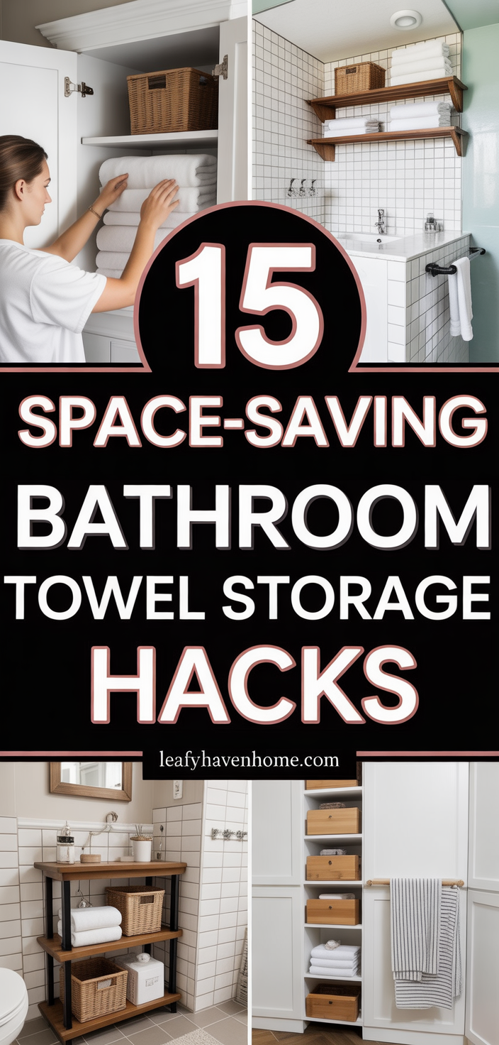 15 Genius Bath Towel Organization Hacks You’ll Wish You Knew
