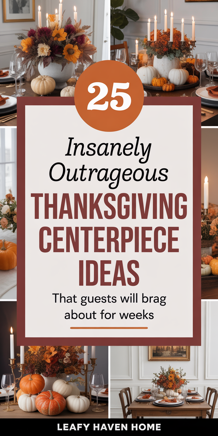 25 Easy & Stunning Thanksgiving Centerpiece Ideas (DIY + Budget-Friendly)