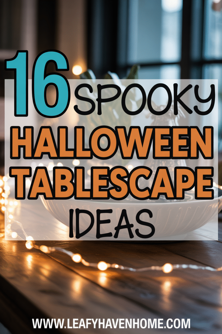 16 Spooky Halloween Tablescapes For You To Add To Your Home!