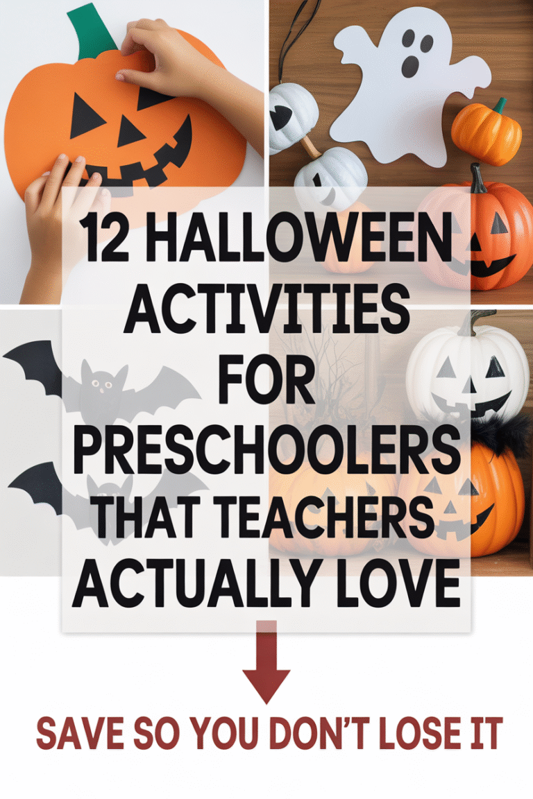 12 Fun Halloween Activities for Preschoolers