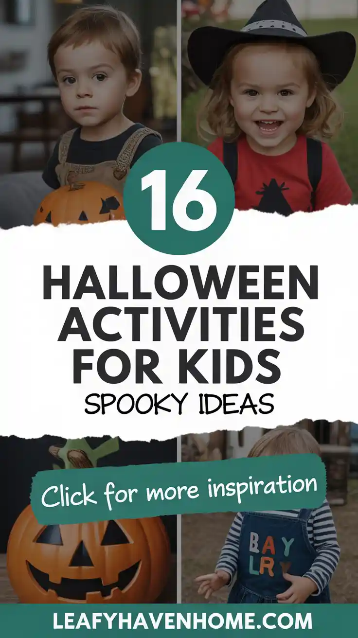 16 Fun & Easy Halloween Activities for Kids 🎃 Spooky Ideas