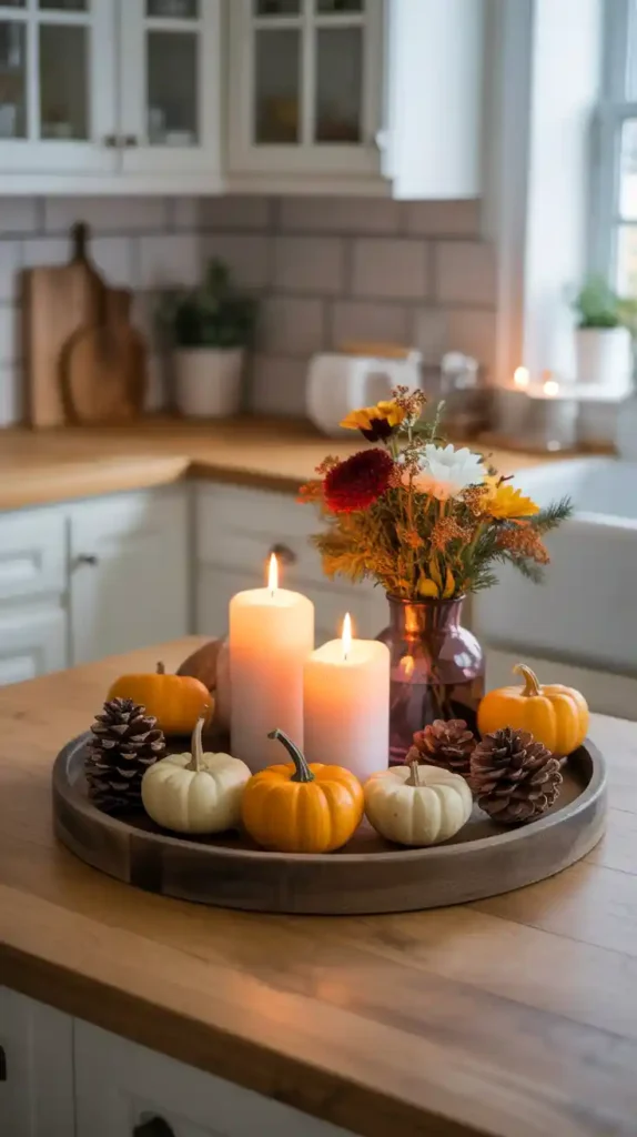  Fall Kitchen Island Decor Ideas