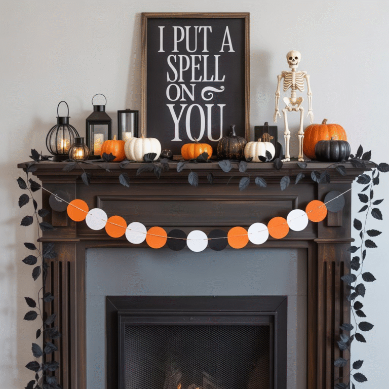 13 Spooky & Stylish Halloween Garland Ideas to Transform Your Home
