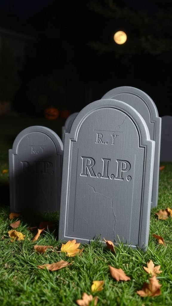 13 DIY Halloween Tombstone Ideas For You To Recreate