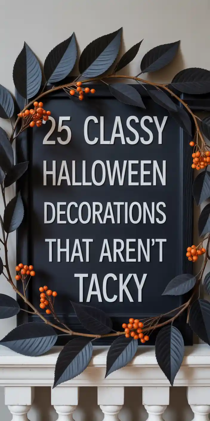 25 Tasteful Halloween Decor That’s Not Over-the-Top
