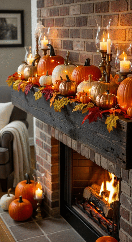 Halloween Mantle Decor Ideas