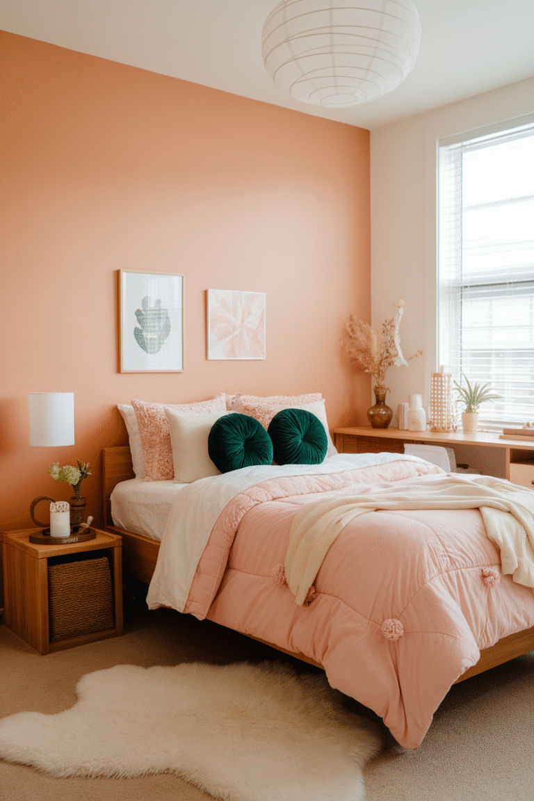 17 Pink and Green Dorm Room Ideas That Look Fresh