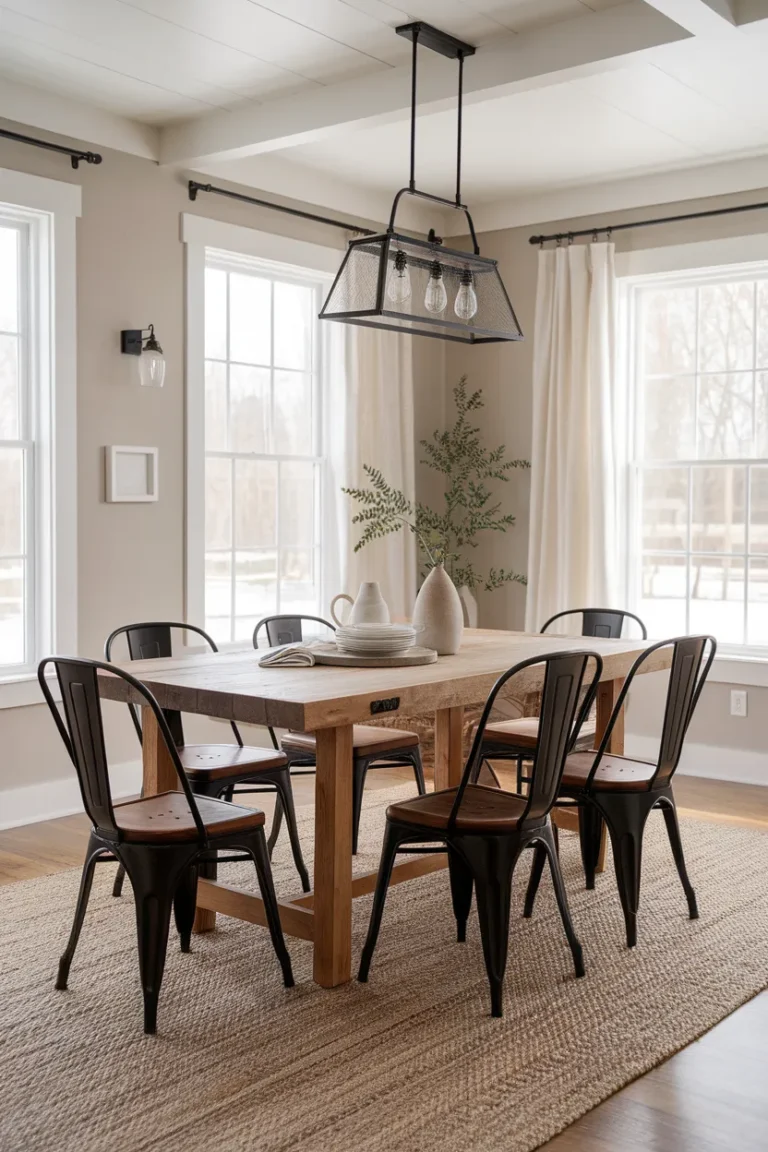 15 Modern Farmhouse Dining Room Ideas That Feel Cozy & Chic 15 Modern Farmhouse Dining Room Ideas That Feel Cozy & Chic